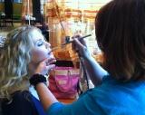 Airbrush in action